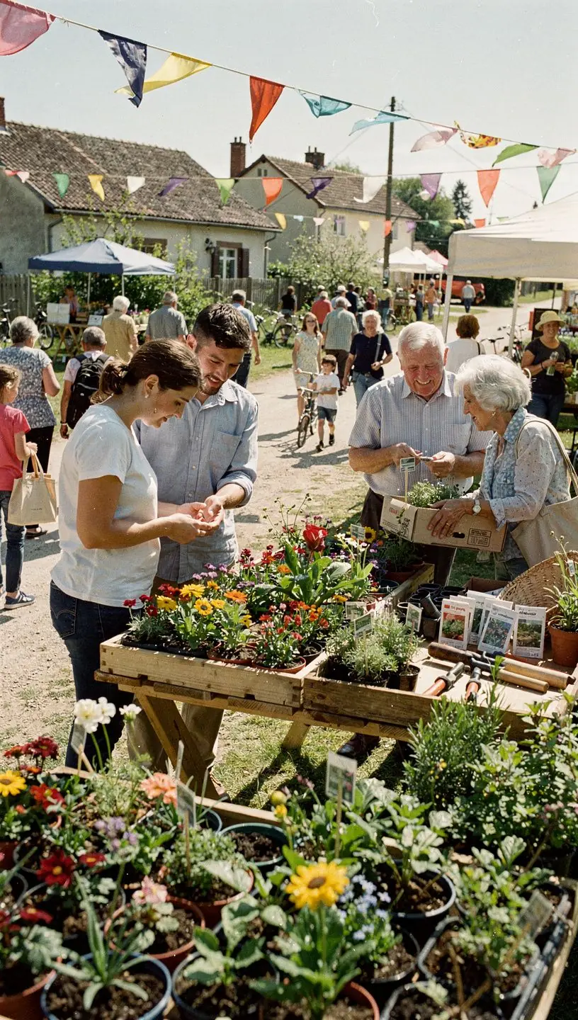 Native plants showcased at a gardening club event