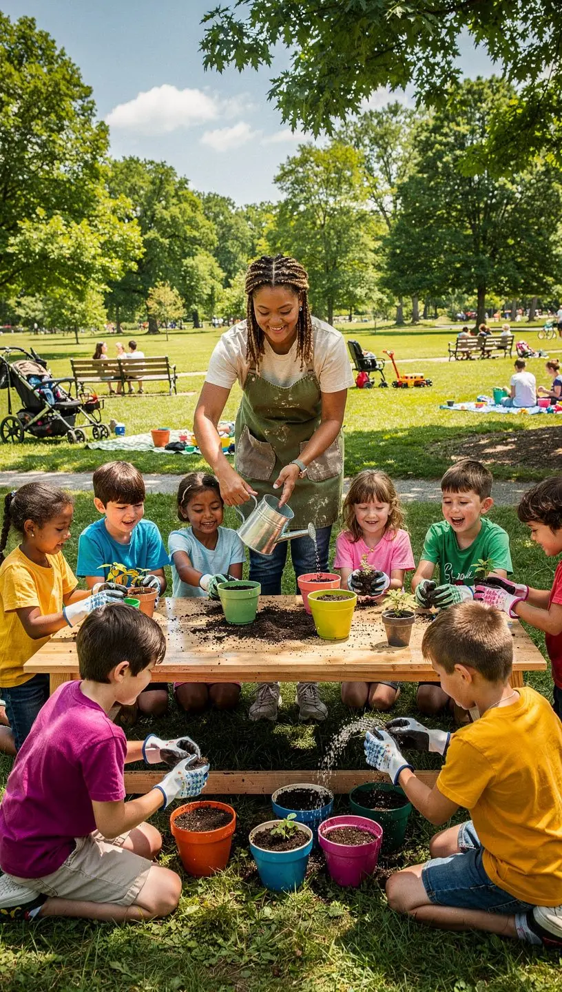 Modern office workspace